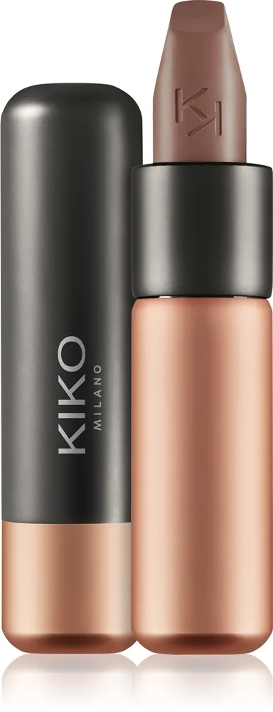 KIKO Milano Velvet Passion Cremiger Lippenstift mit Matt-Effekt Farbton 332 Taupe Brown 3.5 g