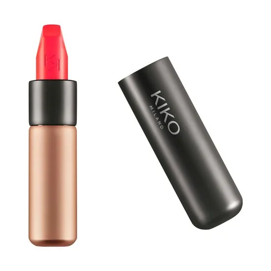 KIKO Milano Velvet Passion Cremiger Lippenstift mit Matt-Effekt Farbton 330 Coral 3.5 g