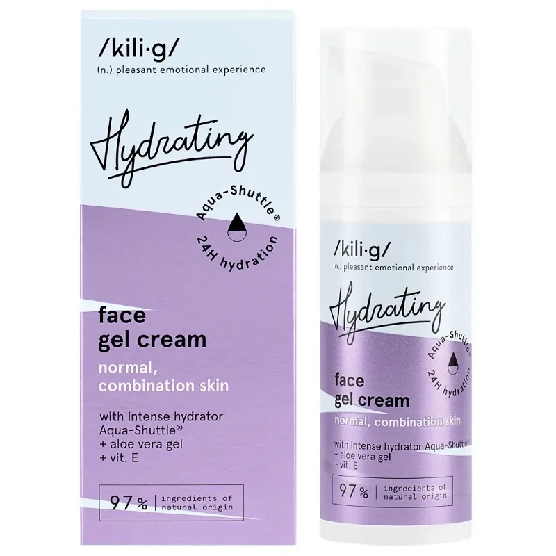 /kili∙g/ - Hydrating - Face gel Cream - normal & combination skin