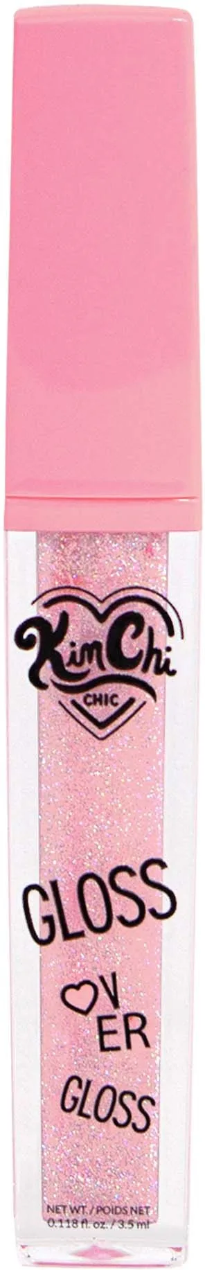 KimChi Chic Gloss Over Gloss Full Coverage Lipgloss Pink Shimmer