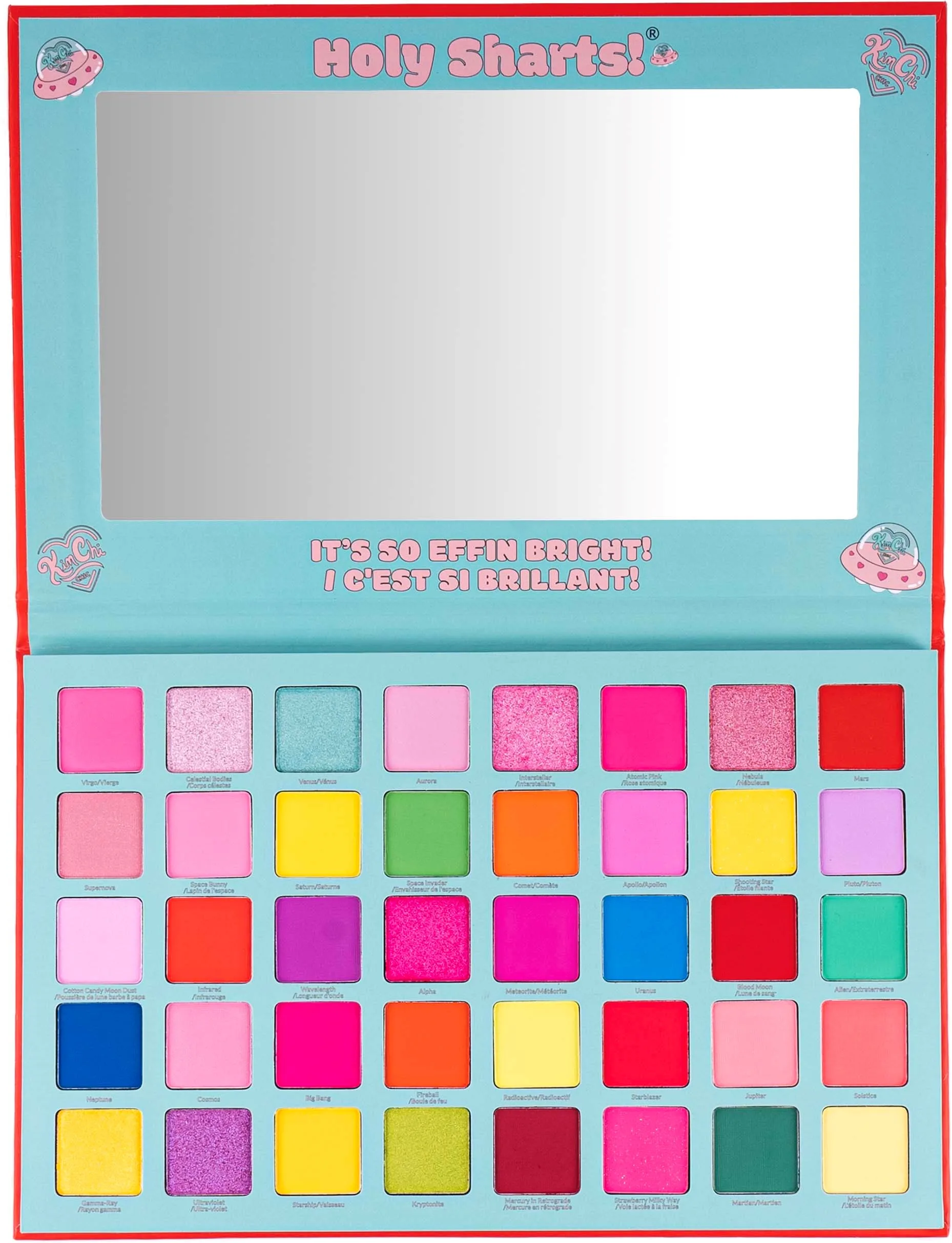 KimChi Chic Holy Sharts Pressed Pigment Palette It's So Effin' Br