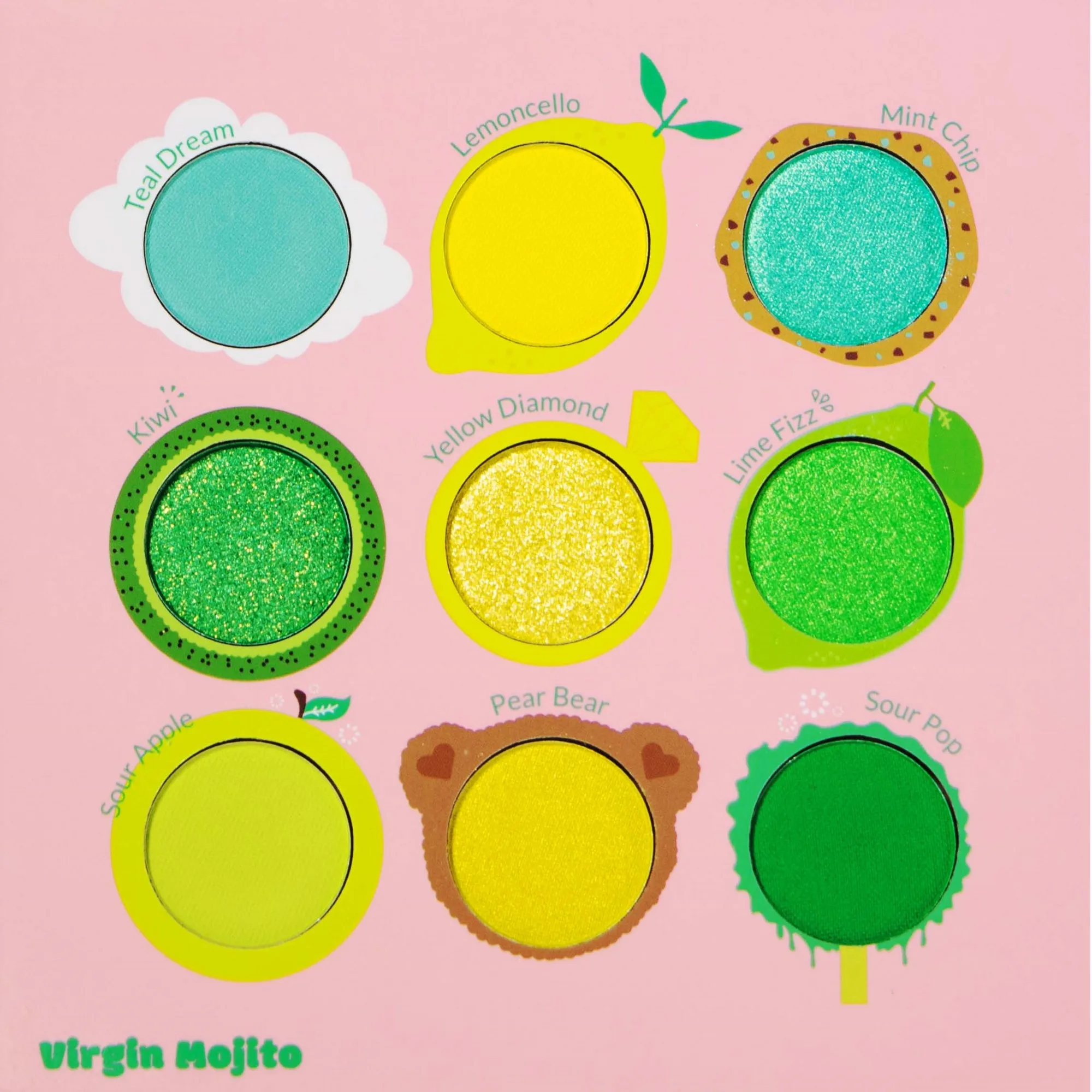 KimChi Chic Juicy Nine Palette Virgin Mojito