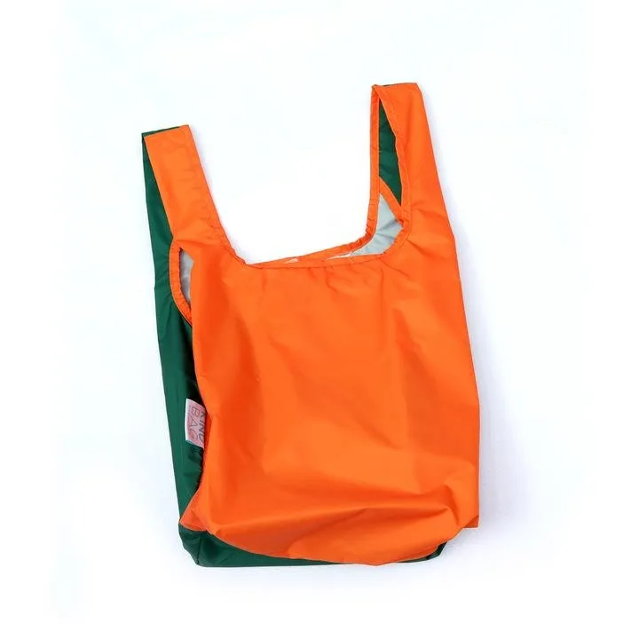 KIND BAG - Shoppingkasse Bicolour Orange & Green, Mini