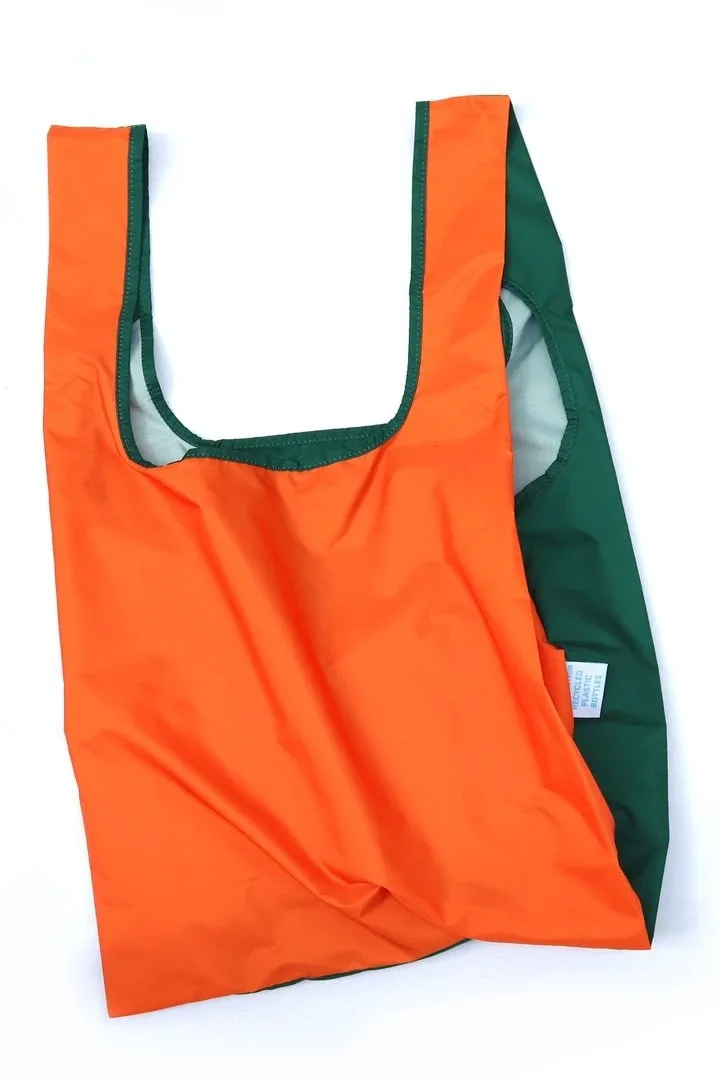 KIND BAG - Shoppingkasse Orange & Green, Medium