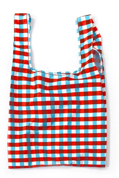 KIND BAG - Shoppingkasse Tricolour Gingham, Medium