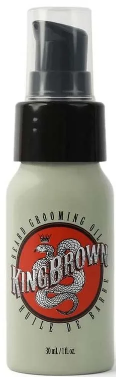 King Brown Pomade Beard Grooming Oil 30 ml
