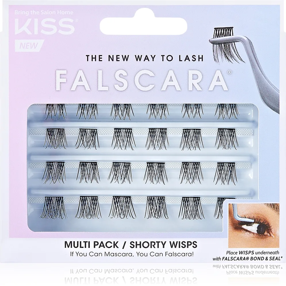 KISS Falscara Wisp solmulliset tupsuripset Shorty 24 kpl