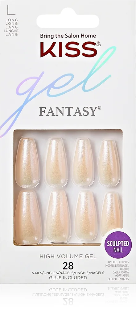 KISS Gel Fantasy High Volume Gel kunstige negle Hold Me Closer 28 stk.