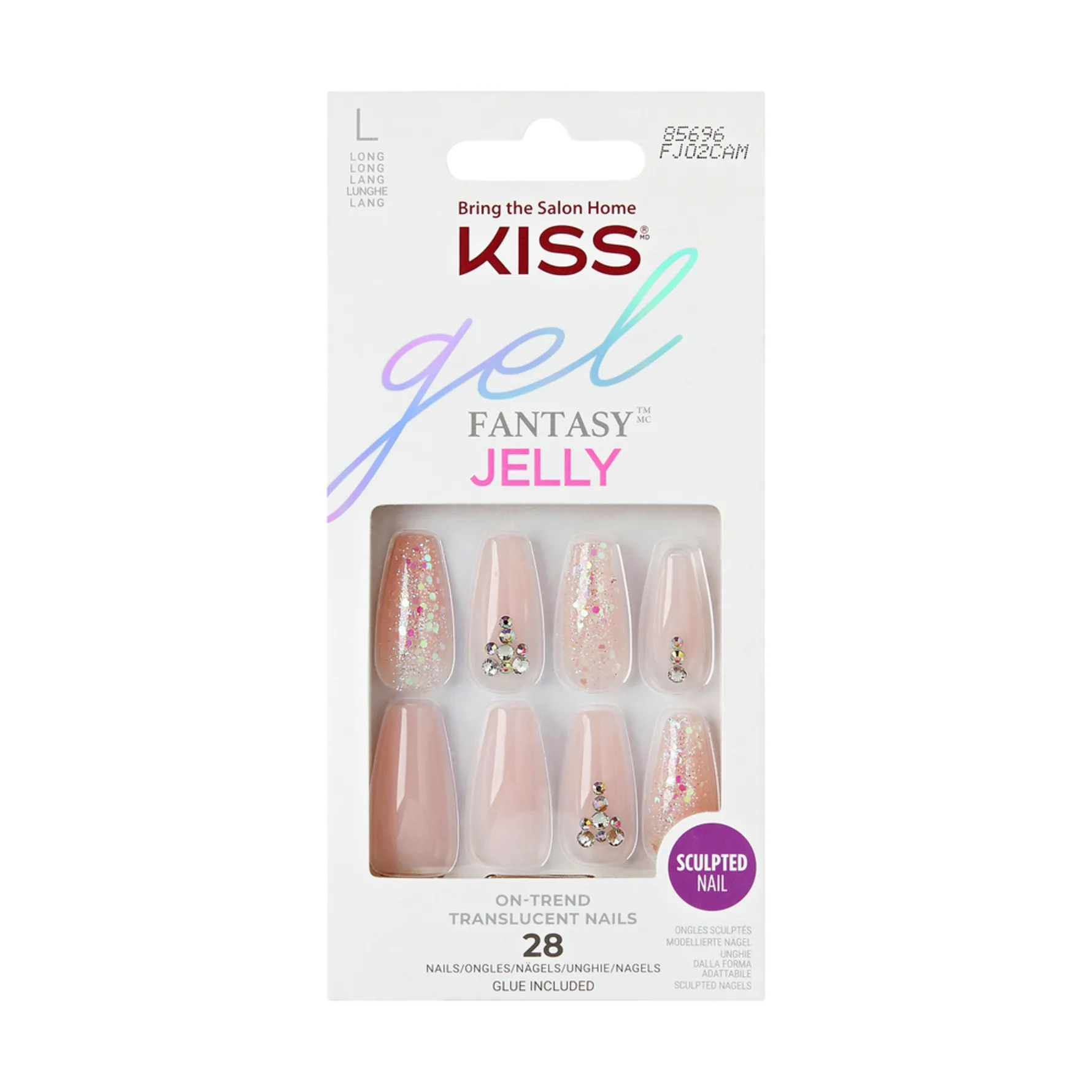 Jelly Fantasy Artificial Nail - Jelly Juice 28 pcs