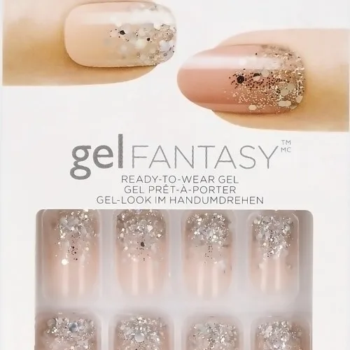 KISS Gel Fantasy Fanciful tekokynnet 24 kpl