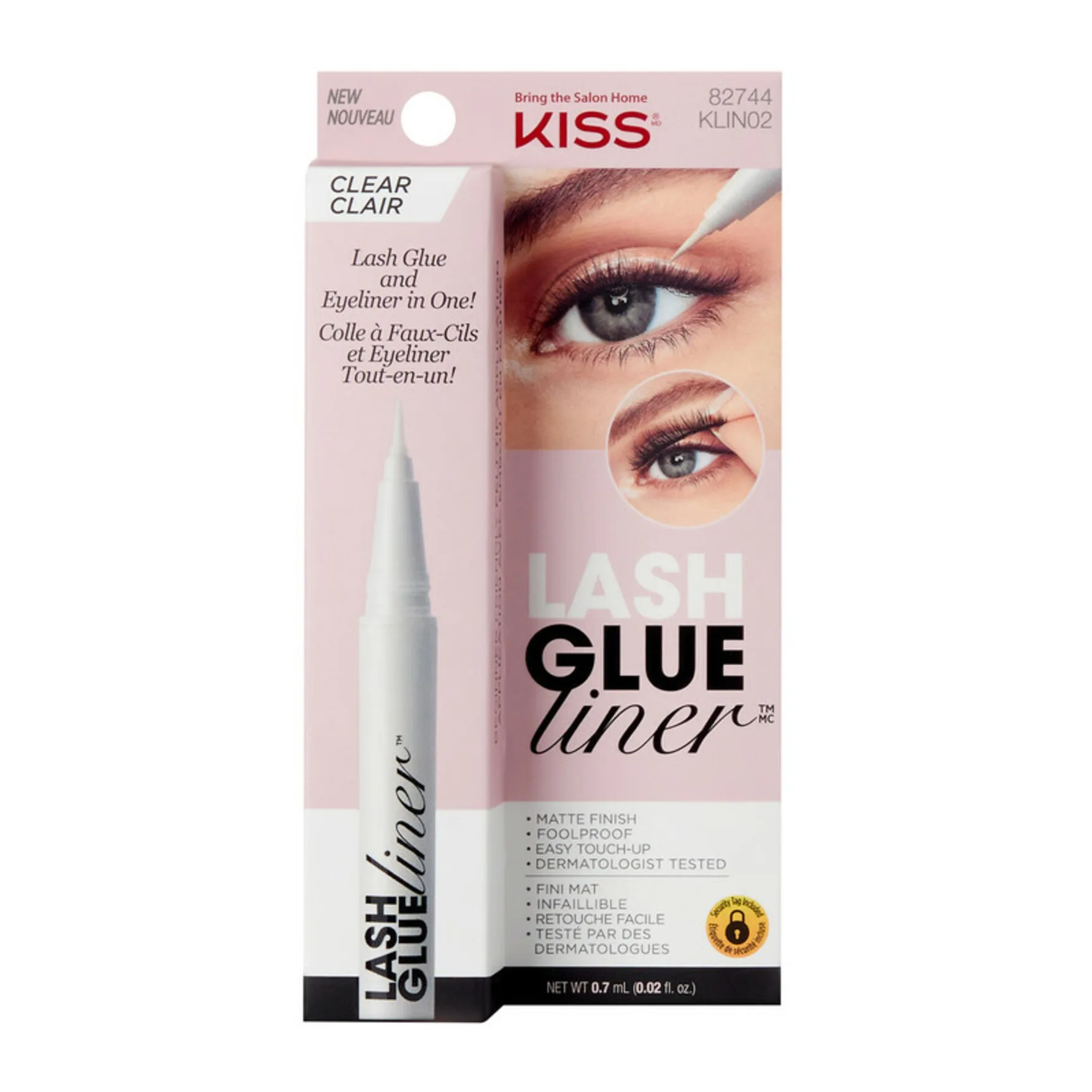Kiss Lash Glue Liner - Clear
