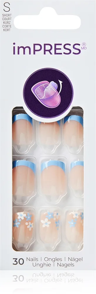 KISS imPRESS The No Glue Mani tekokynnet itseliimautuva 30 kpl
