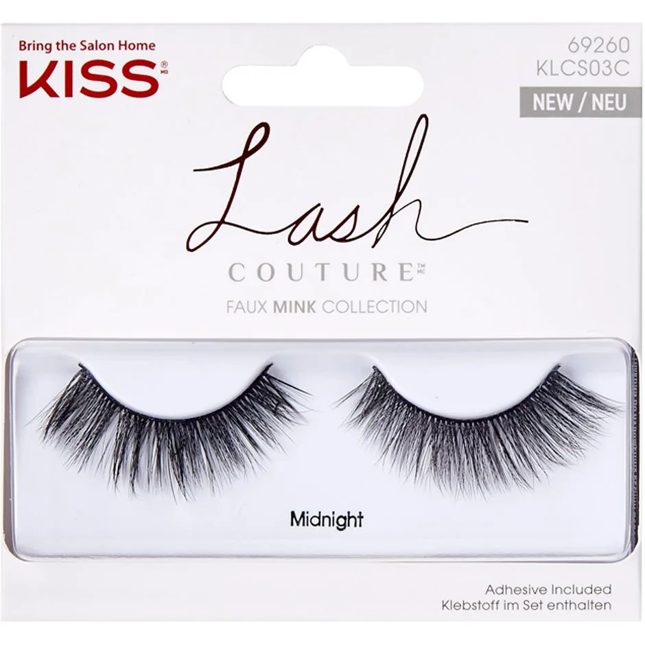 Kiss Lash Couture Faux Mink Collection - Midnight