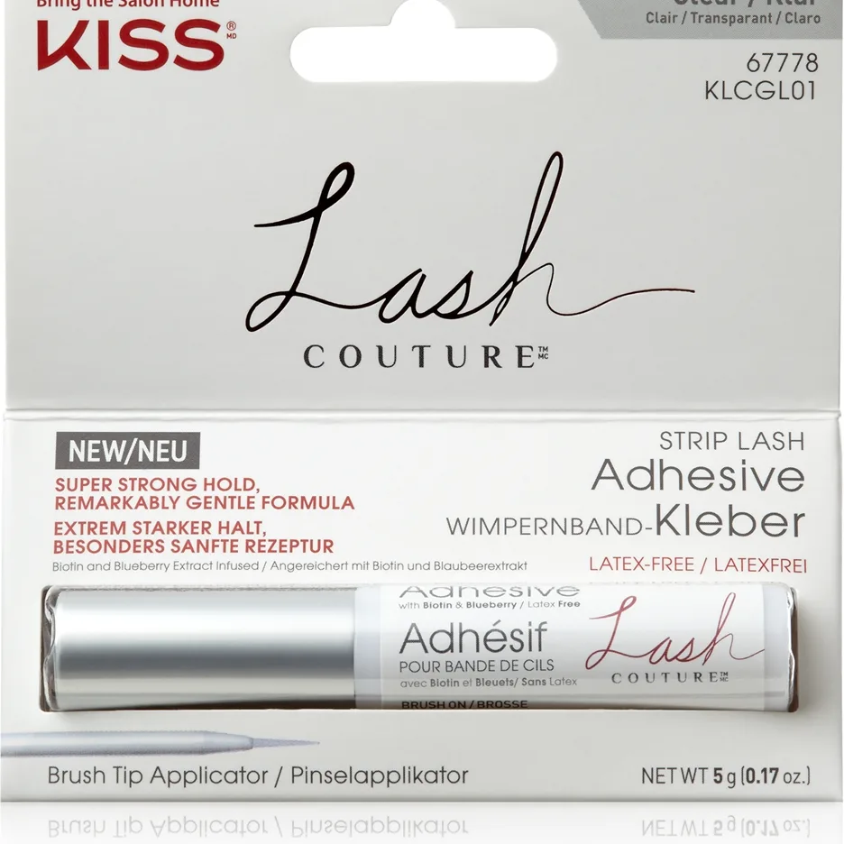 KISS Lash Couture irtoripsiliima sisältää applikaattorin sävy White 5 g