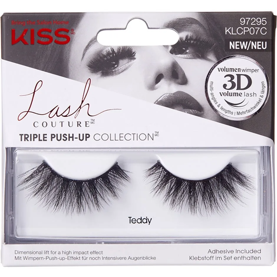 Kiss Lash Triple Push Up Teddy