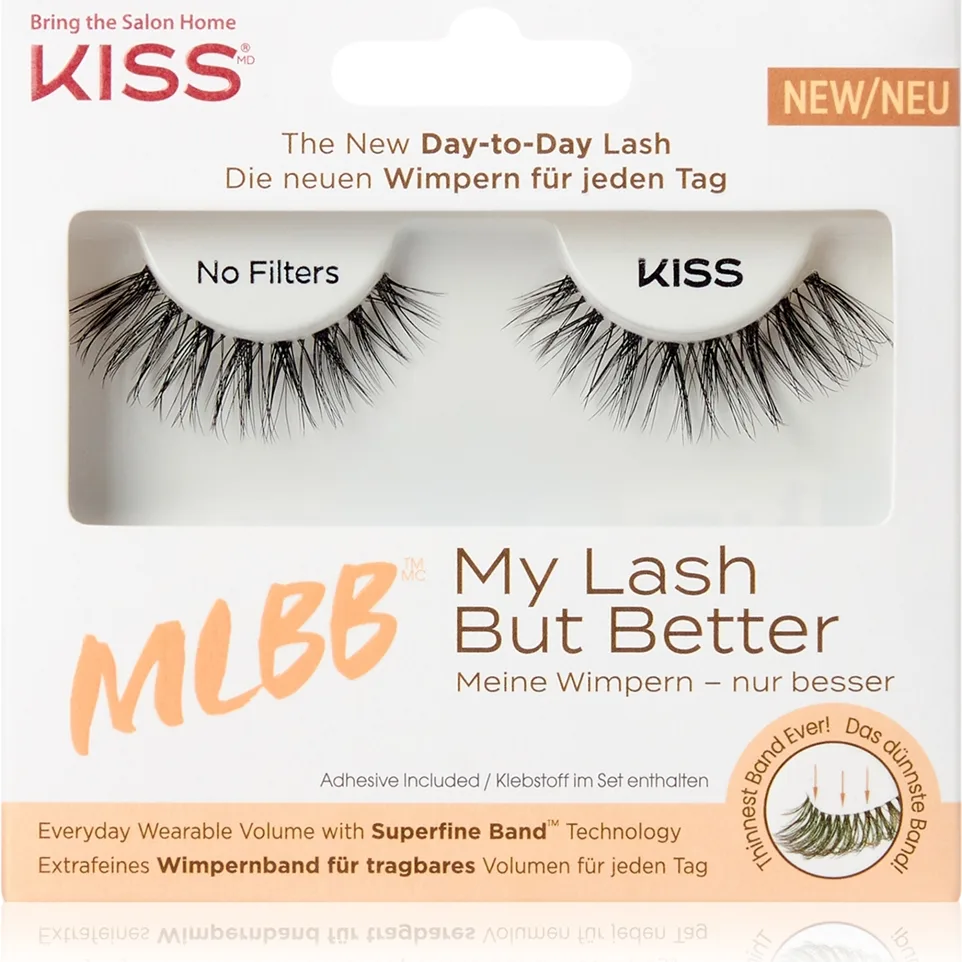 KISS My Lash But Better Lösögonfransar 02 No Filters 1 par