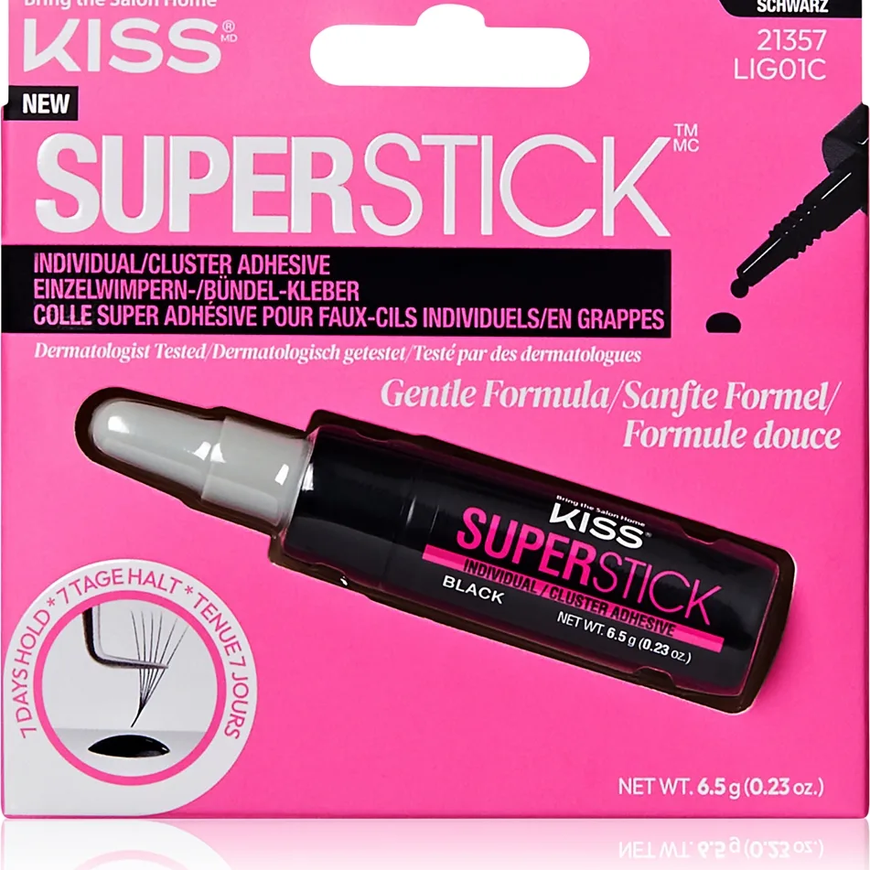 KISS Superstick Glue Lim för lösögonfransar Black 6.5 g