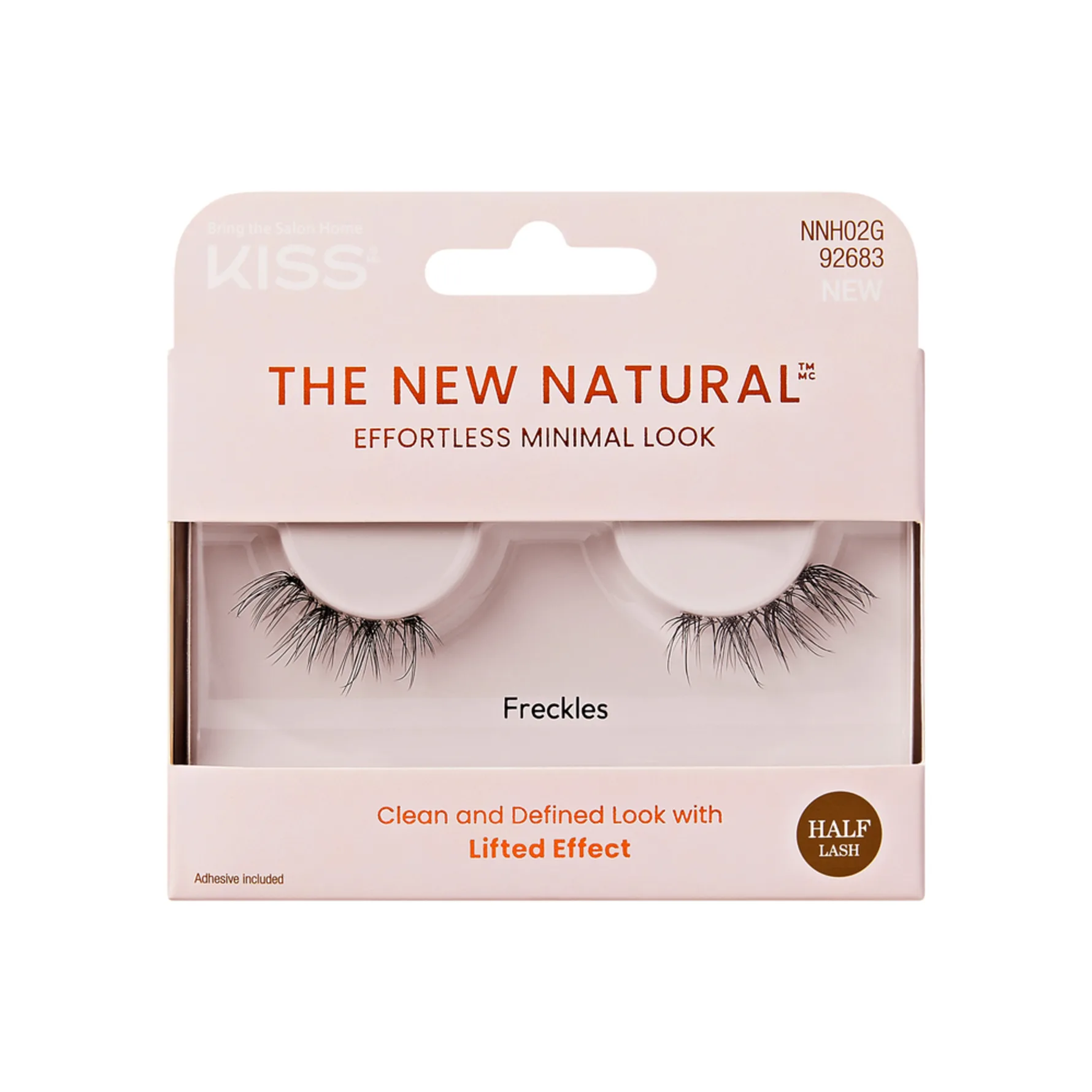 KISS The New Natural Effortless Minimal Look tekoripset Freckles 2 kpl