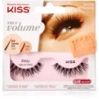 KISS True Volume Ritzy Lösögonfransar Natural Black 1 par