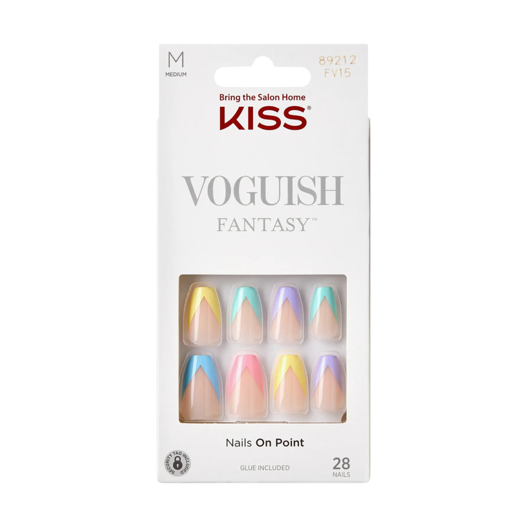 KISS Voguish Fantasy Candies tekokynnet medium 28 kpl