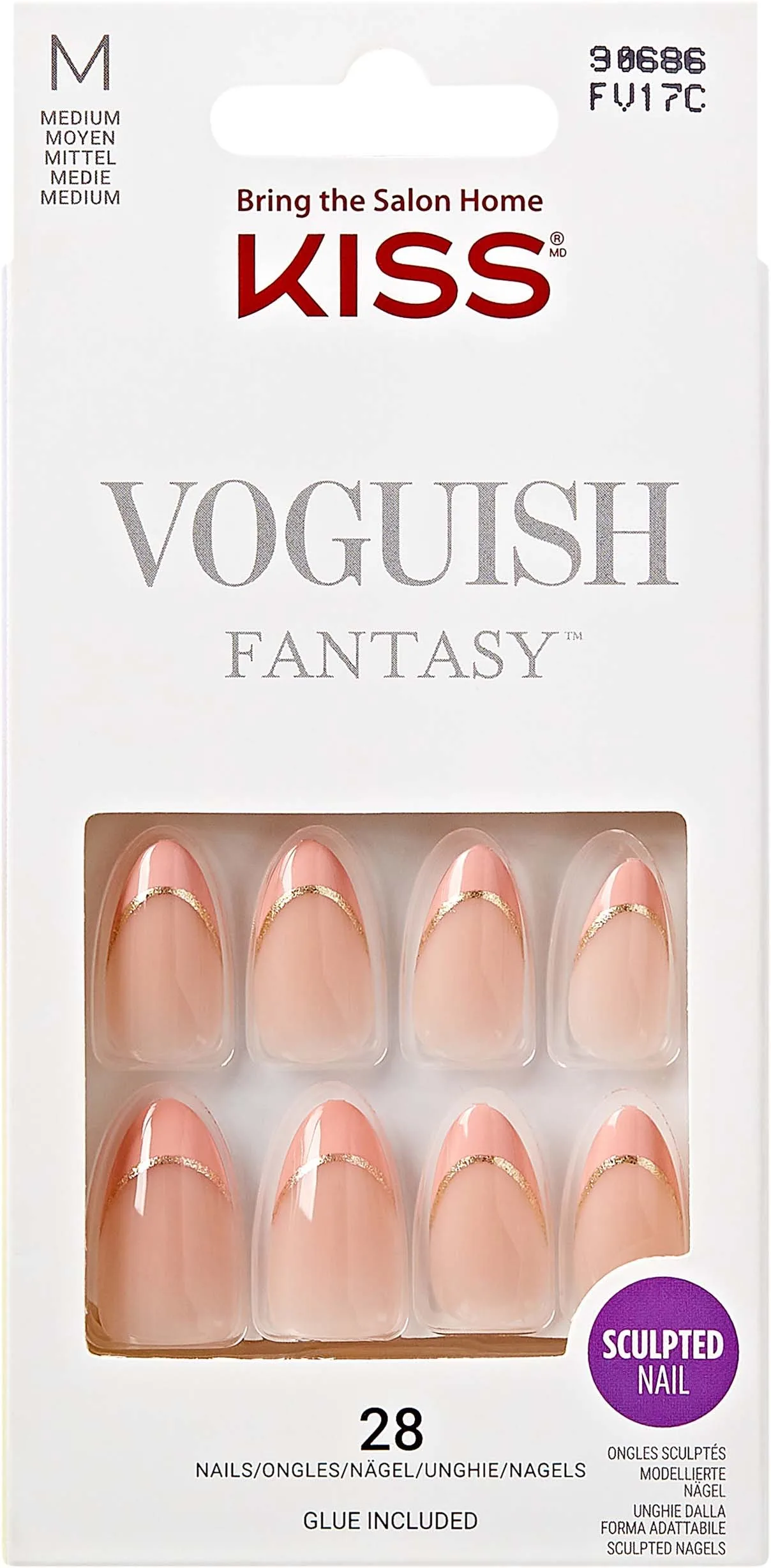 Kiss Voguish Fantasy Nails Eclatant