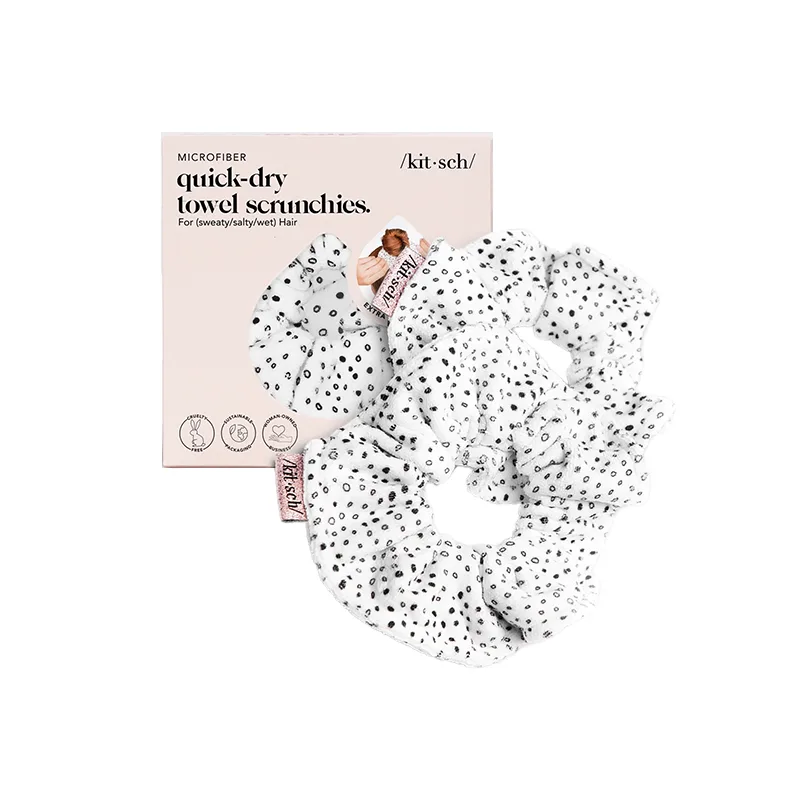 KITSCH Towel Scrunchie Micro Dot