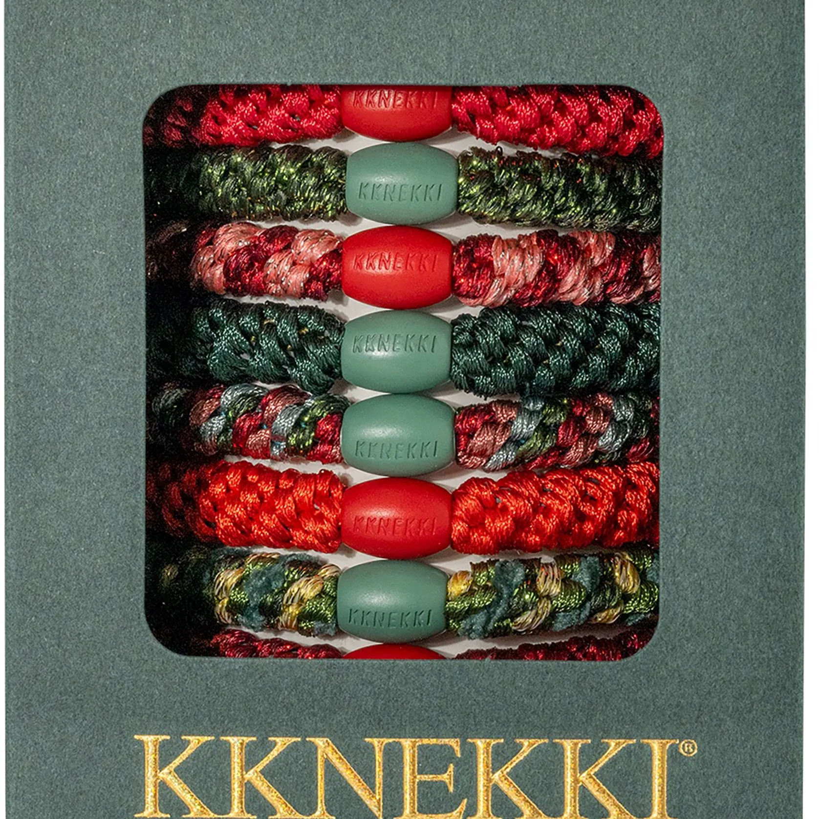 KKNEKKI 8-pack Multicolored