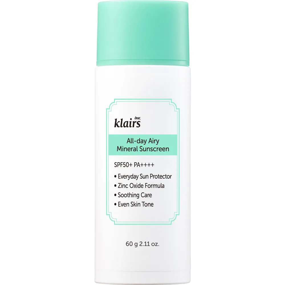 Klairs All-day Airy Mineral Sunscreen (60 g)