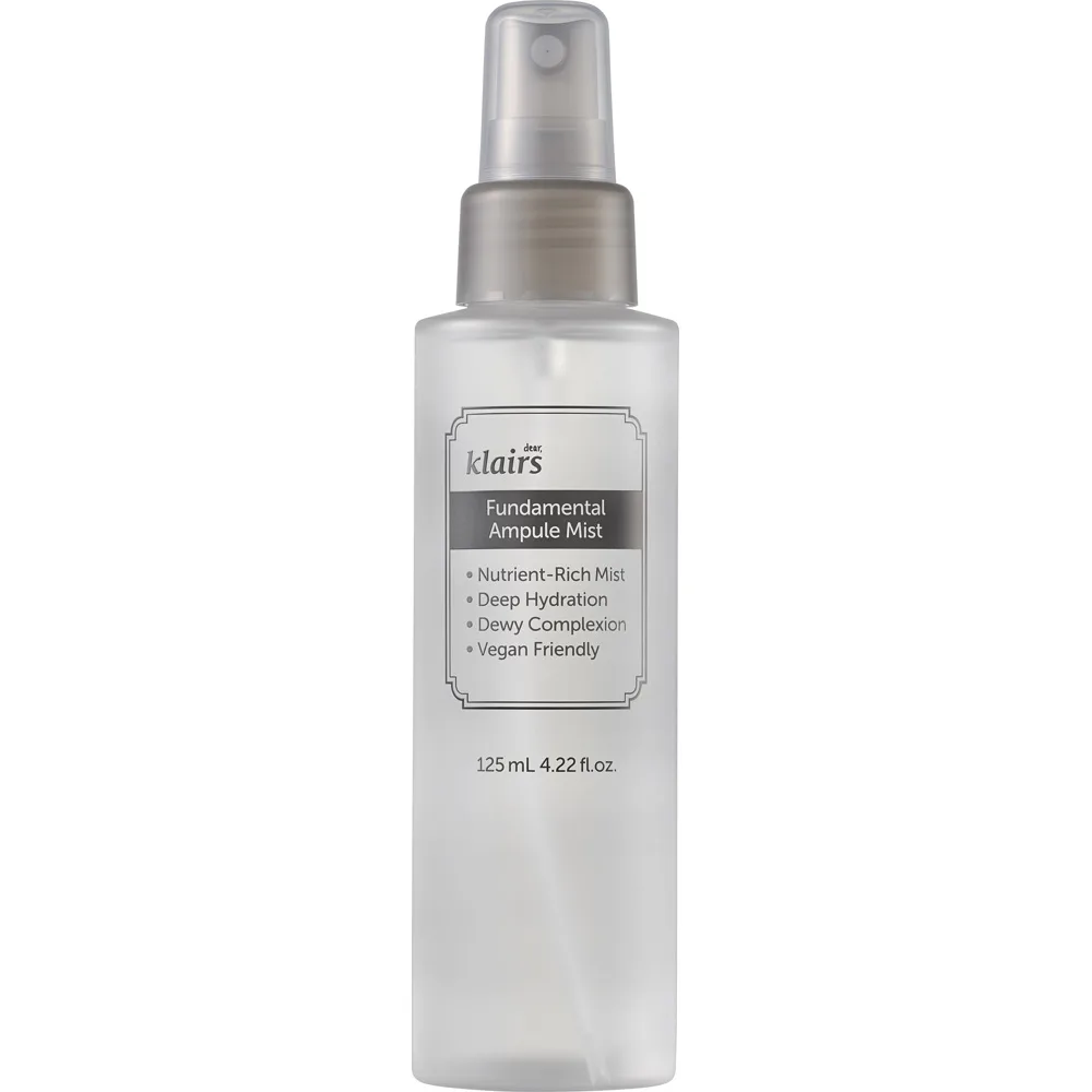 Klairs Fundamental Ampule Mist Fugtgivende antioxidant spray til ansigtet 125 ml