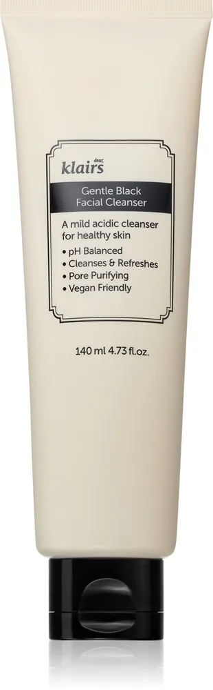 Klairs Gentle Black Facial Cleanser Full Size - Nude - 140 ML