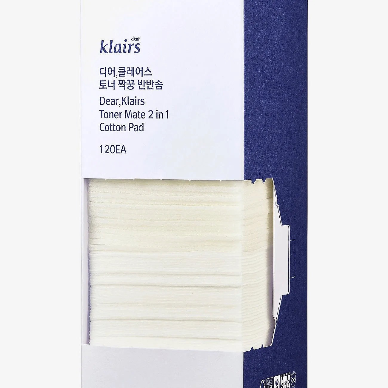 Klairs Toner Mate 2 In 1 Cotton Pad