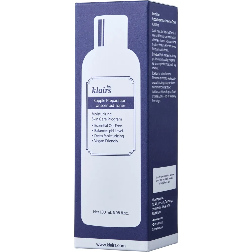 Klairs Supple Preparation Unscented Toner 30 ml