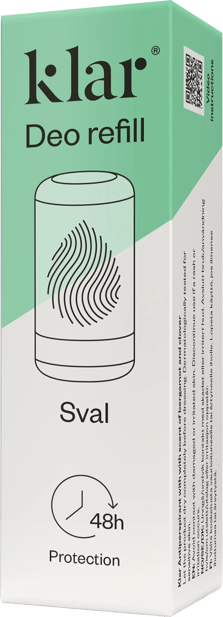Klar Deo Refill Fresh 45 ml