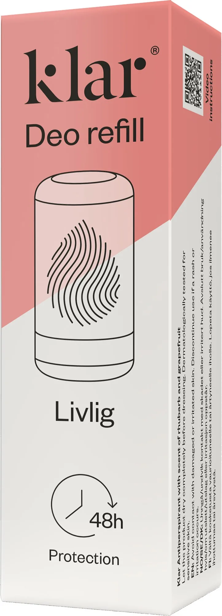 Klar Deo Refill Lively 45 ml