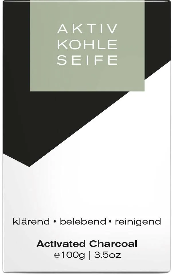 Klar Seifen Activated Charcoal Face Soap 100 g