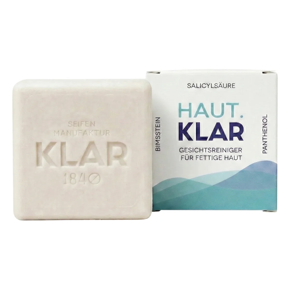 Klar Seifen Ansigtssæbe, Fedtet hud, 75 g.