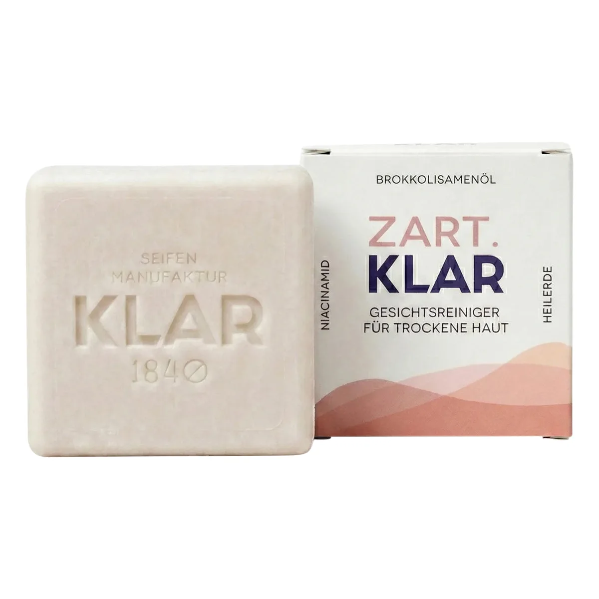 Klar Seifen Ansigtssæbe, Tør hud, 75 g.