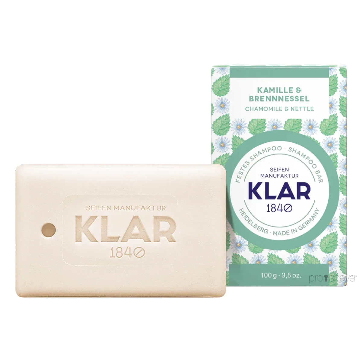 Klar Seifen Chamomile & Nettle Shampoo Bar 100 g