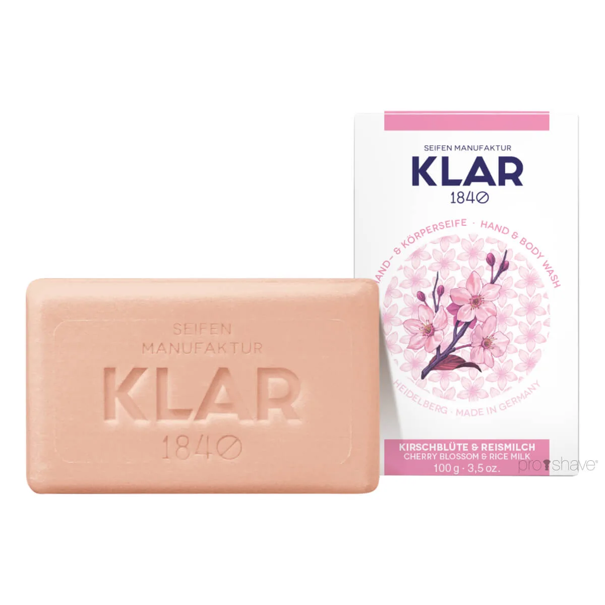 Klar Seifen Cherry Blossom & Rise Milk Soap 100 g
