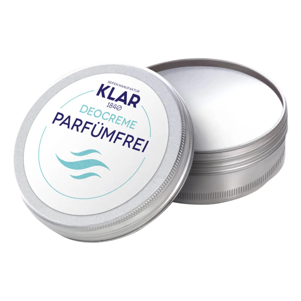 Klar Seifen Deodorant Creme, Parfumefri, 65 ml.