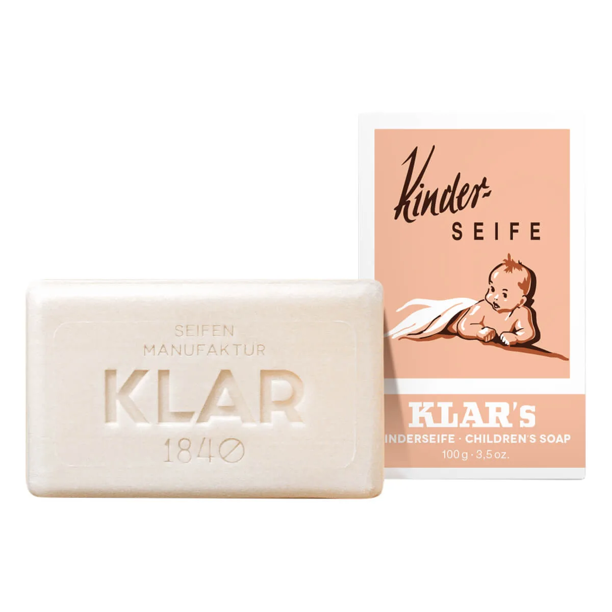 Klar Seifen Sæbe til Børn, 100 gr.