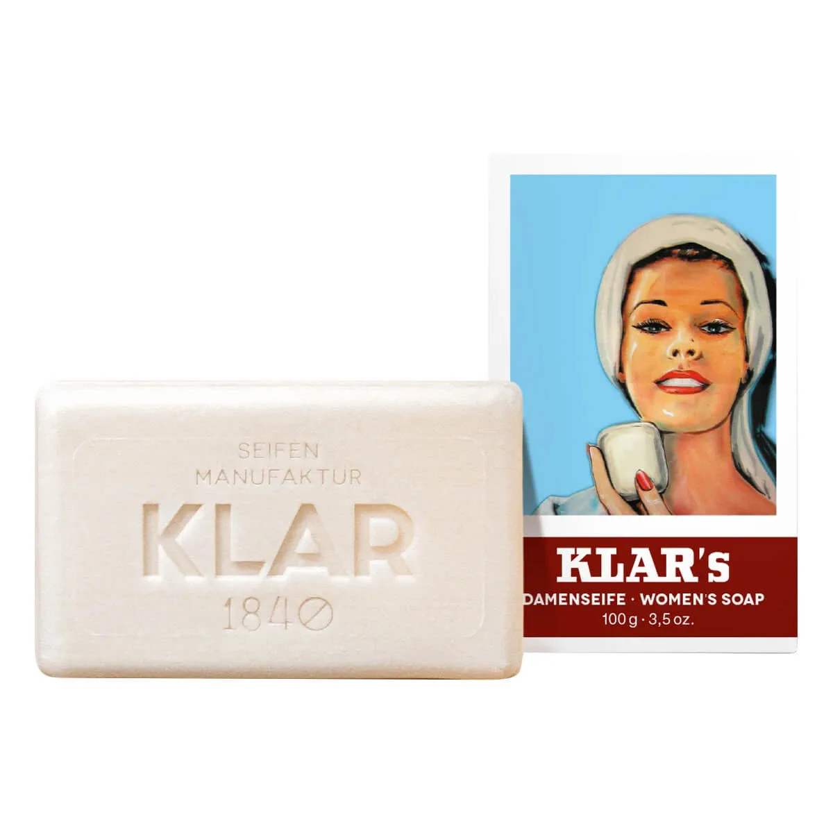 Klar Seifen Sæbe til Kvinder, 100 gr.