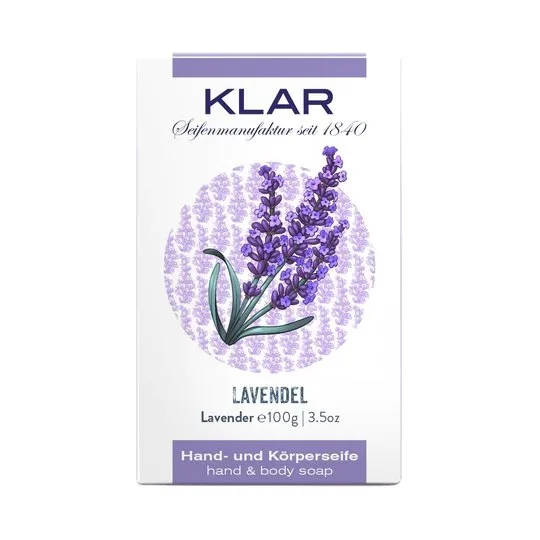 Klar Seifen Scrub Soap - Lavender 100 g