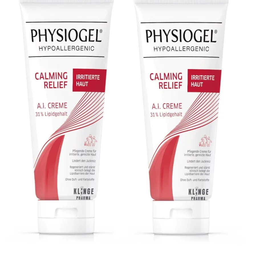 PHYSIOGEL Calming Relief A.I. Creme irritierte Haut Doppelpack 2X100 ml Creme