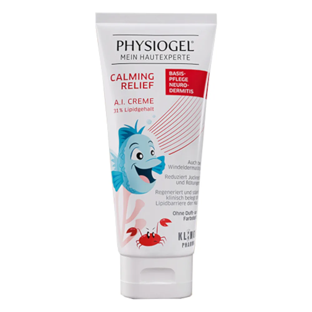 PHYSIOGEL CALMING RELIEF A.I. Creme Kids: Basispflege bei Neurodermitis und Windeldermatitis 100 ml Creme