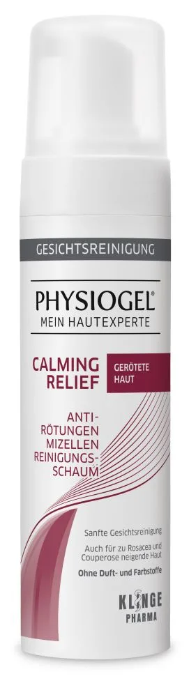 PHYSIOGEL CALMING RELIEF ANTI-RÖTUNGEN MIZELLEN REINIGUNGSSCHAUM 150 ml Schaum