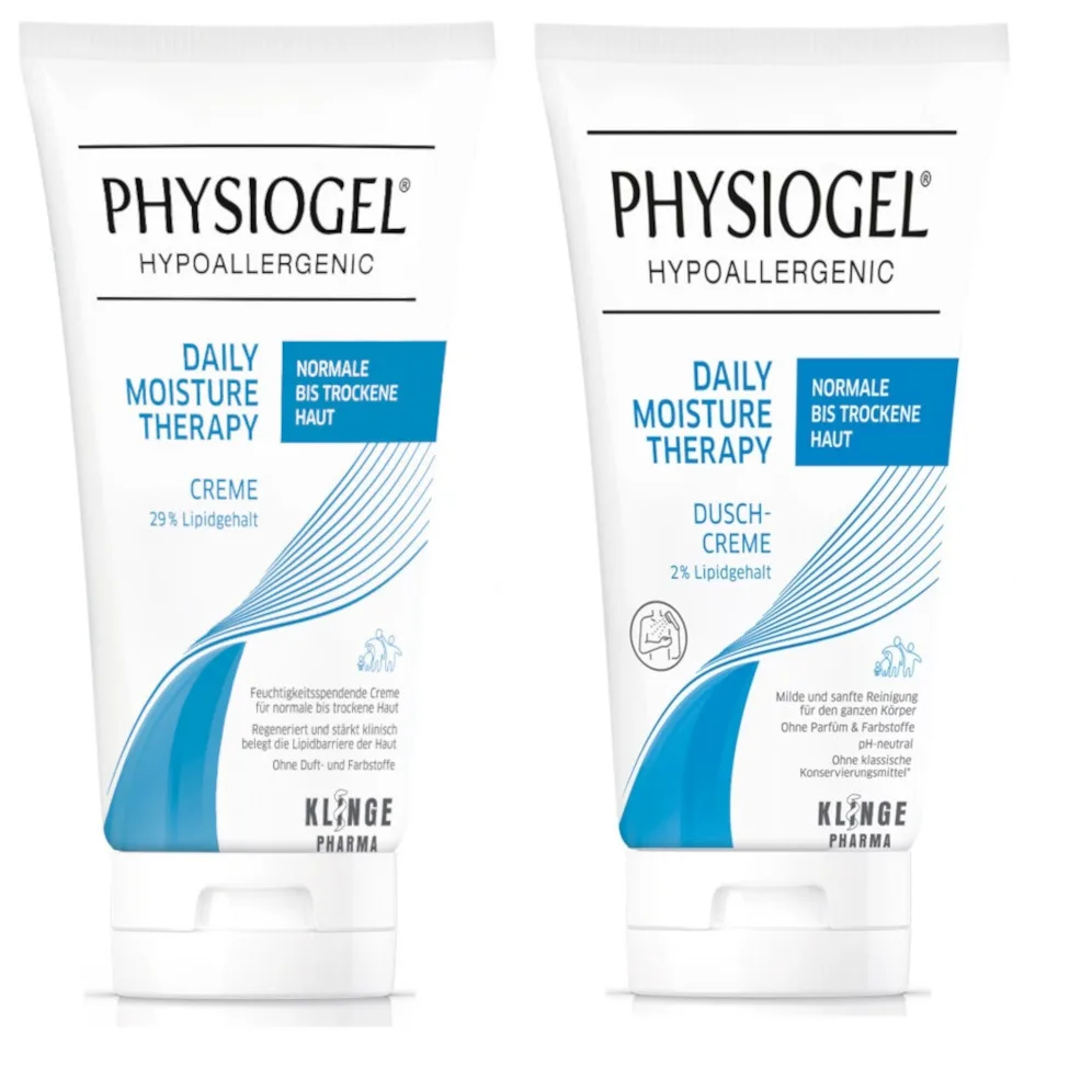 PHYSIOGEL Daily Moisture trockene Haut Pflege-Set 1 Sparset