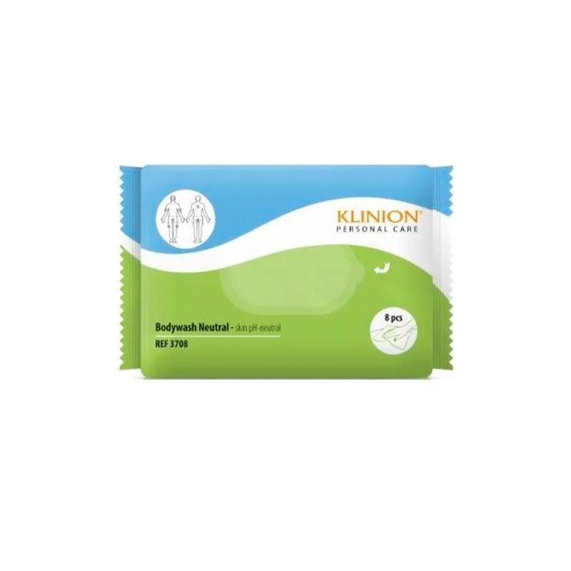 Klinion Bodywash Sengebadsservietter - 8 stk