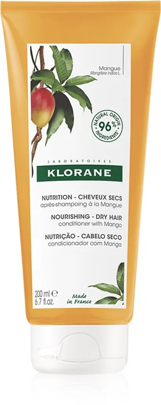 Klorane Mango Nourishing Conditioner Dry Hair Närande balsam För torrt hår 200 ml