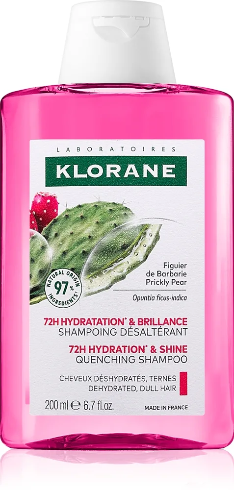Klorane Prickly Pear tehokosteuttava shampoo 200 ml